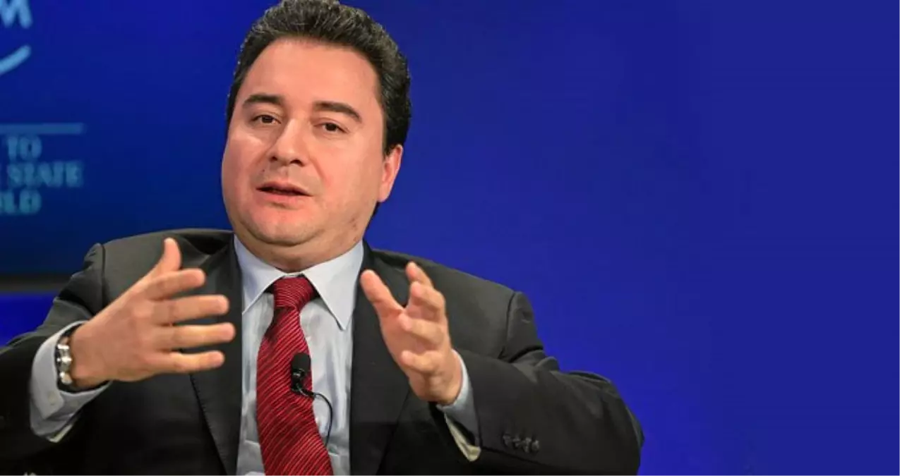 Kulislere Bomba Gibi Düşen İddia! Ali Babacan\'ın Partisinin İsmi Netleşti