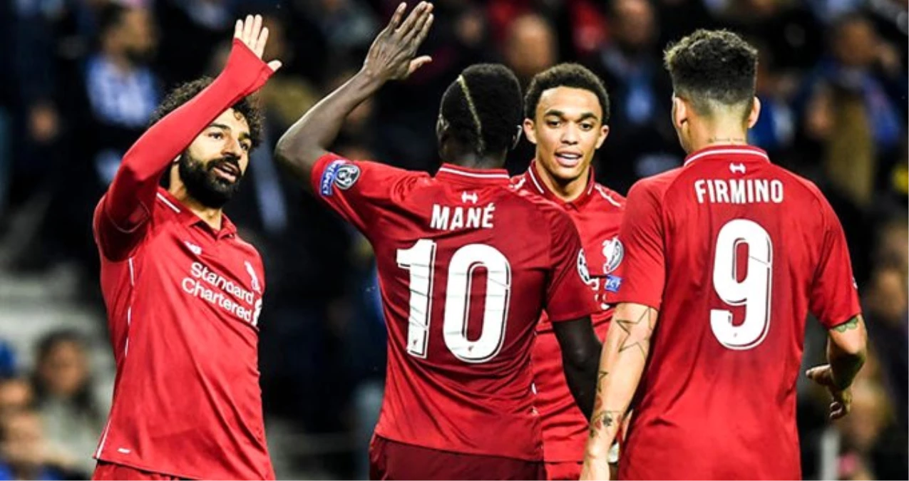 Liverpool Deplasmanda Porto\'yu 4-1\'le Geçip Yarı Finale Yükseldi