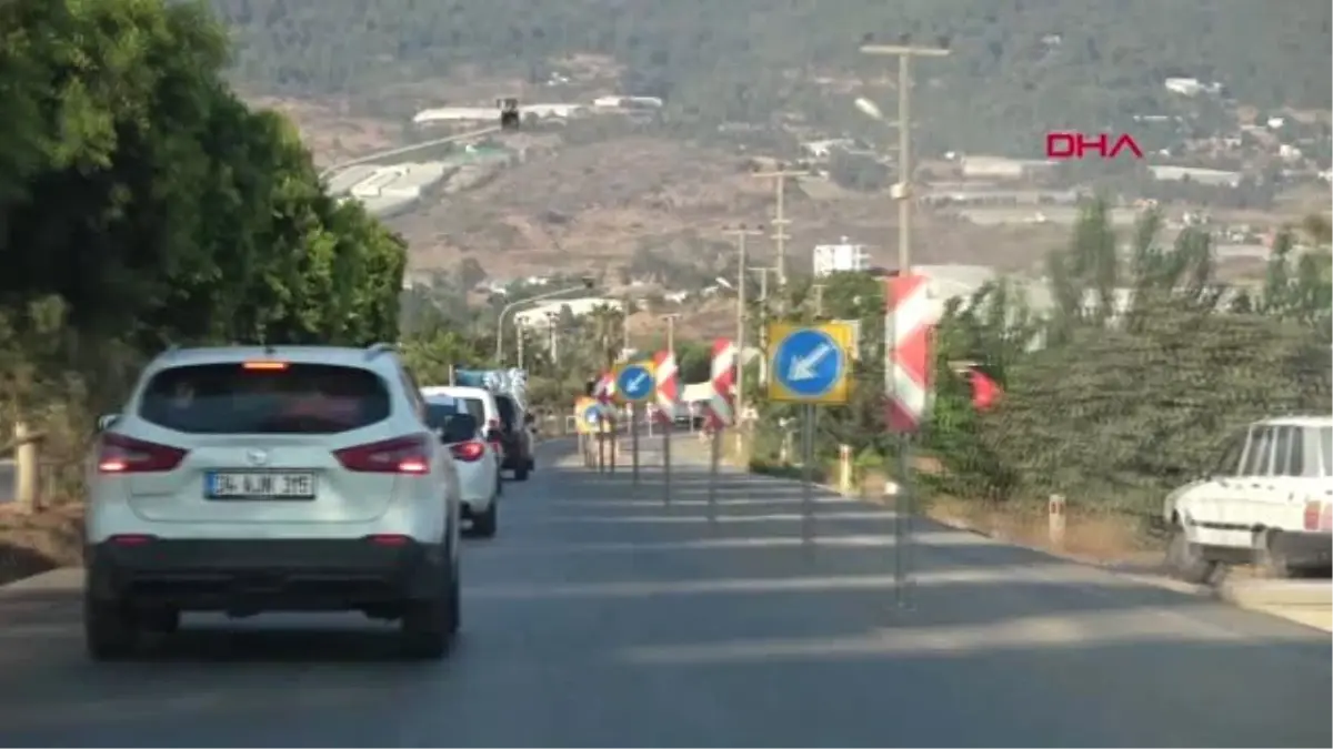 Mersin Anamur\'da Bir Aile Tarafından Trafiğe Kapatılan Yol, Açıldı