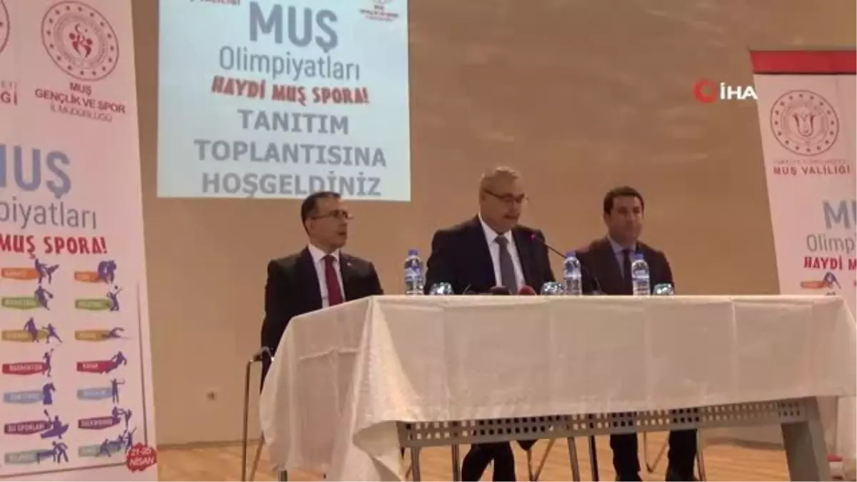 Muş Olimpiyatları\' Tanıtım Toplantısı