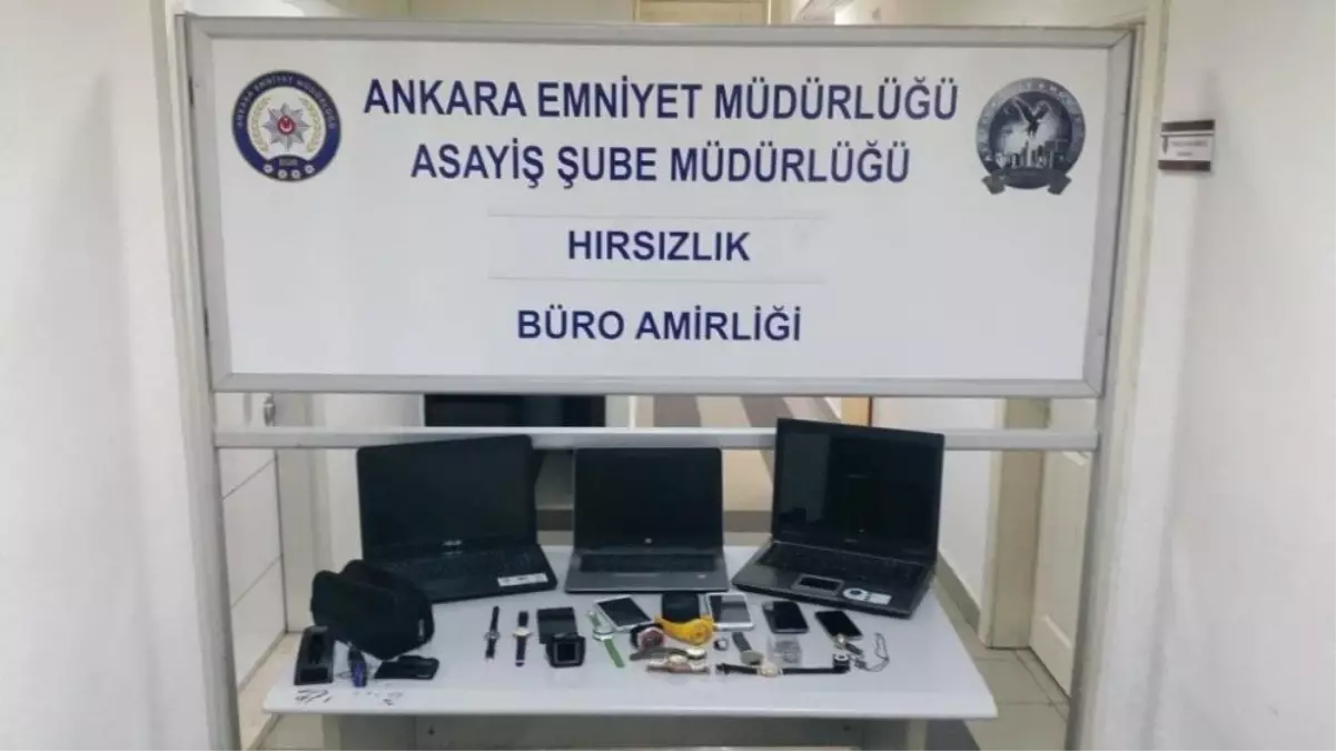 Polis, Hırsızları Yedikleri Abur Cuburdan Yakaladı