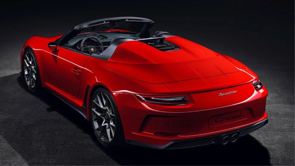 Porsche\'nin Yeni Göz Bebeği 911 Speedster, New York\'ta Tanıtıldı