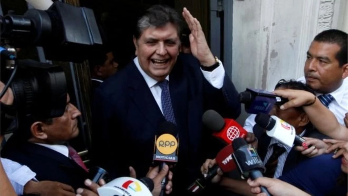 Rüşvetle Suçlanan Eski Peru Cumhurbaşkanı Alan Garcia Tutuklanmak Üzereyken İntihar Etti