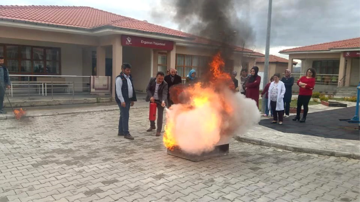 Temel Afet Bilinci ve Yangın Eğitimleri Devam Ediyor