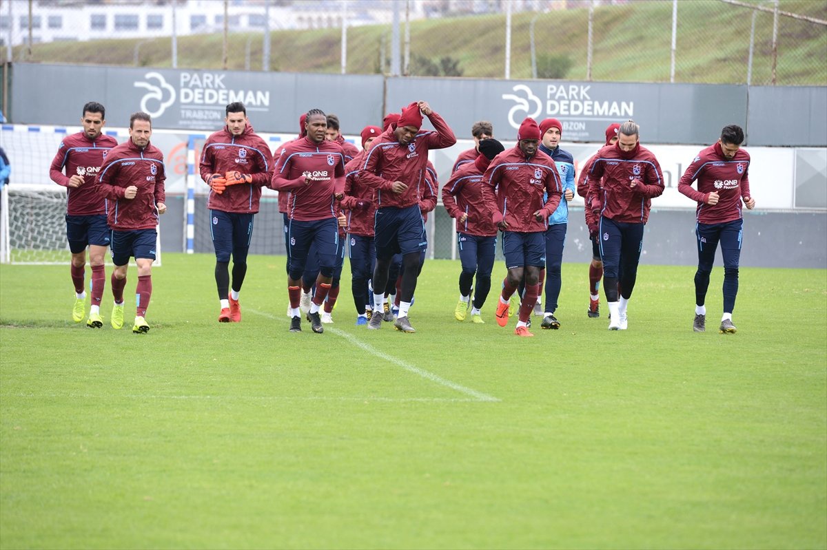 Trabzonspor\'da Evkur Yeni Malatyaspor Maçı Hazırlıkları