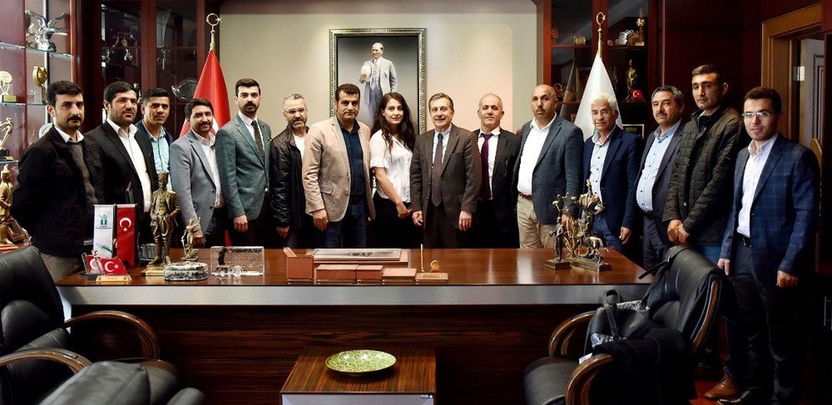 Başkan Ataç\'a Tebrik Ziyaretleri Sürüyor