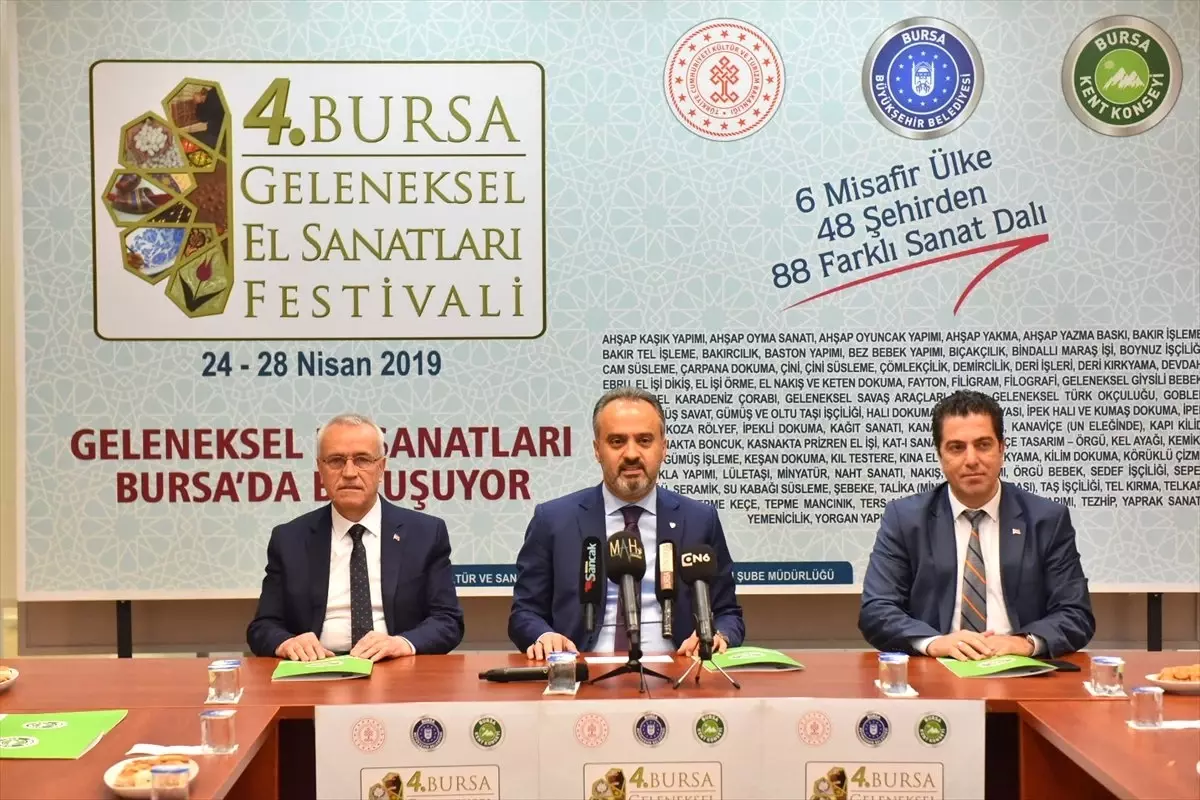 Bursa Geleneksel El Sanatları Festivali\'ne Doğru