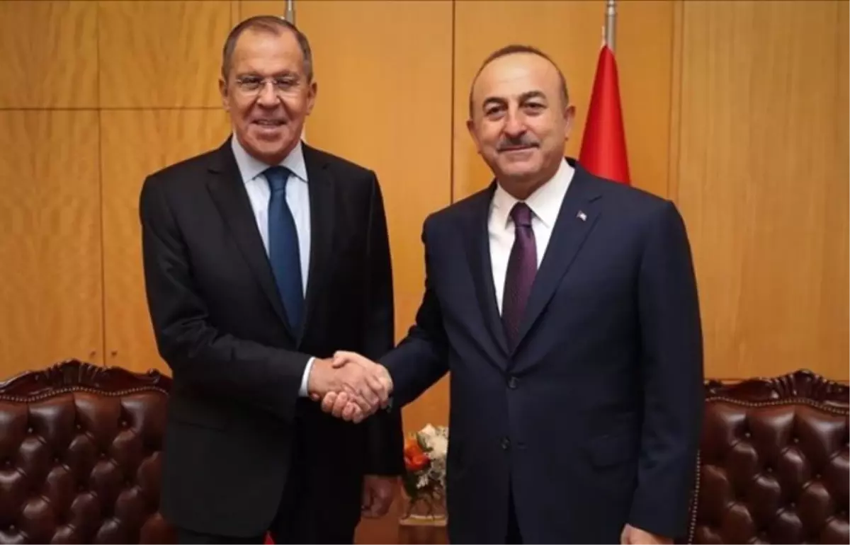 Çavuşoğlu, Rus mevkidaşı Lavrov ile Libya\'yı görüştü