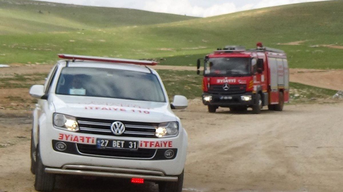 Çöp Yangını "Uçak Düştü" Paniğine Neden Oldu