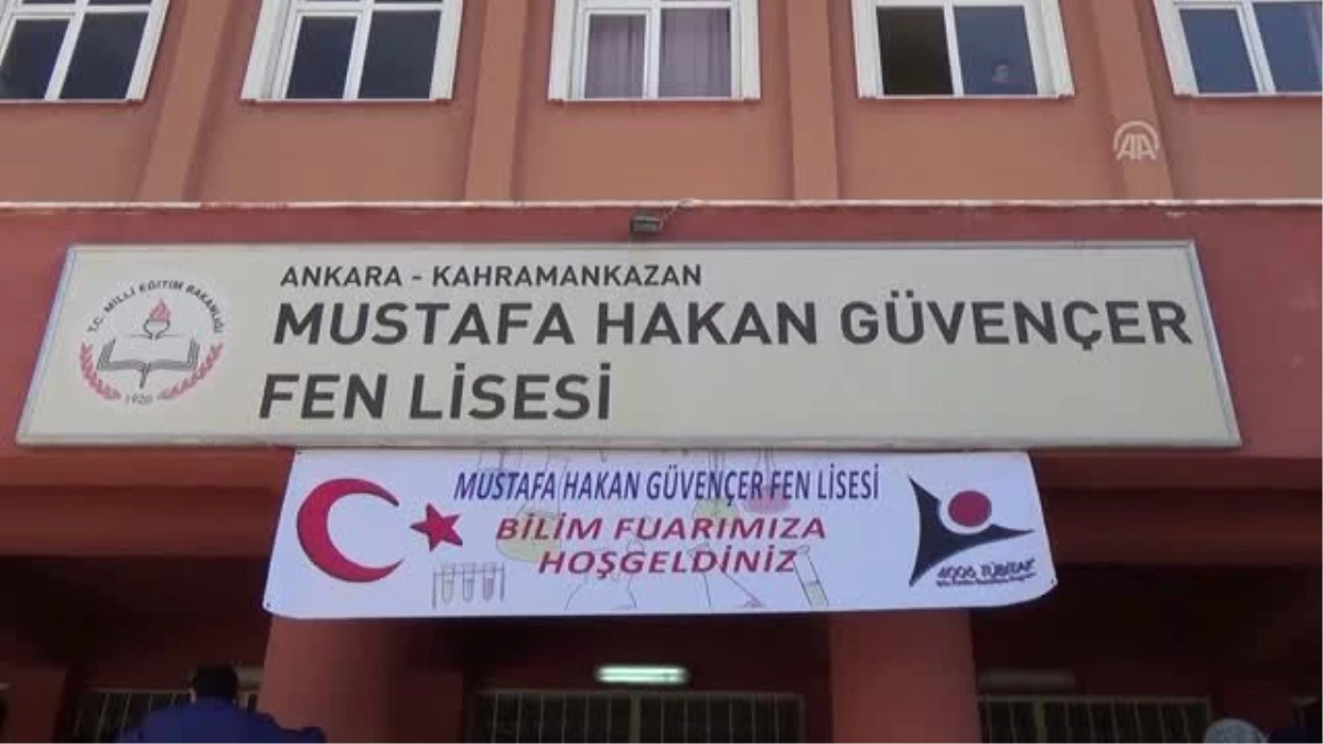 Kahramankazanlı Öğrencilerden 4006 Tübitak Bilim Fuarı - Ankara