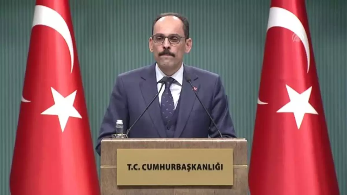 Kalın: "(İstiklal Marşı Tartışması) Bu Tavır Türkiye\'yi, Mardin\'i İncitmiştir"