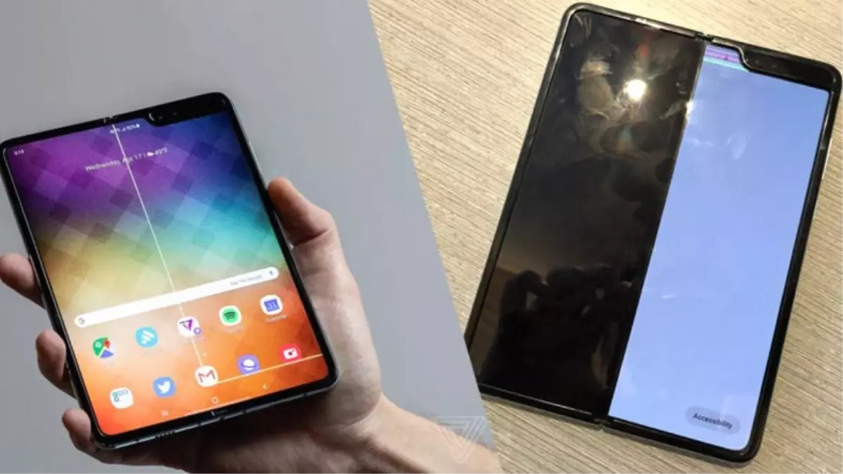 Samsung Galaxy Fold\'un Ekranı, Daha Satışa Çıkmadan Bozuldu