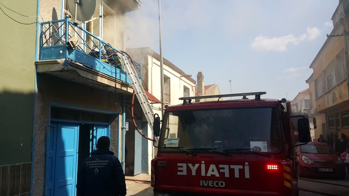 Söke\'de Ev Yangını