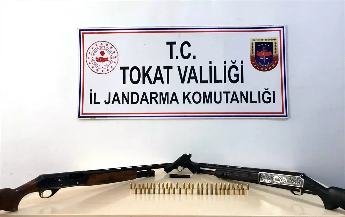 Tokat\'ta Kaçak Silah Operasyonu