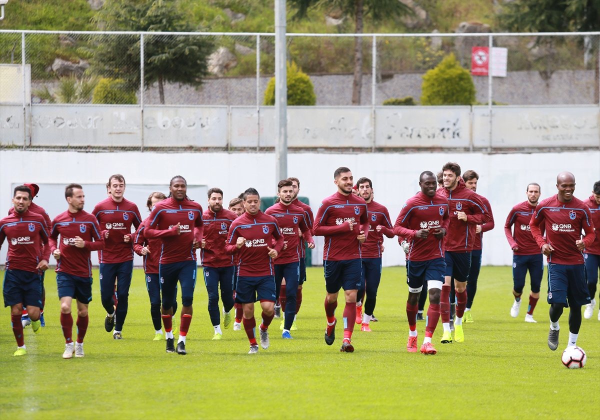 Trabzonspor\'da Evkur Yeni Malatyaspor Maçı Hazırlıkları