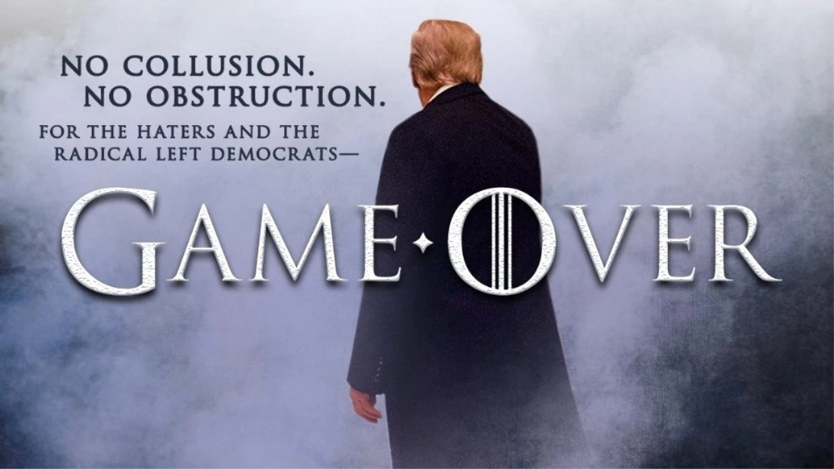 Trump\'tan Muller Davasına \'Game Of Thrones\'lı Paylaşım