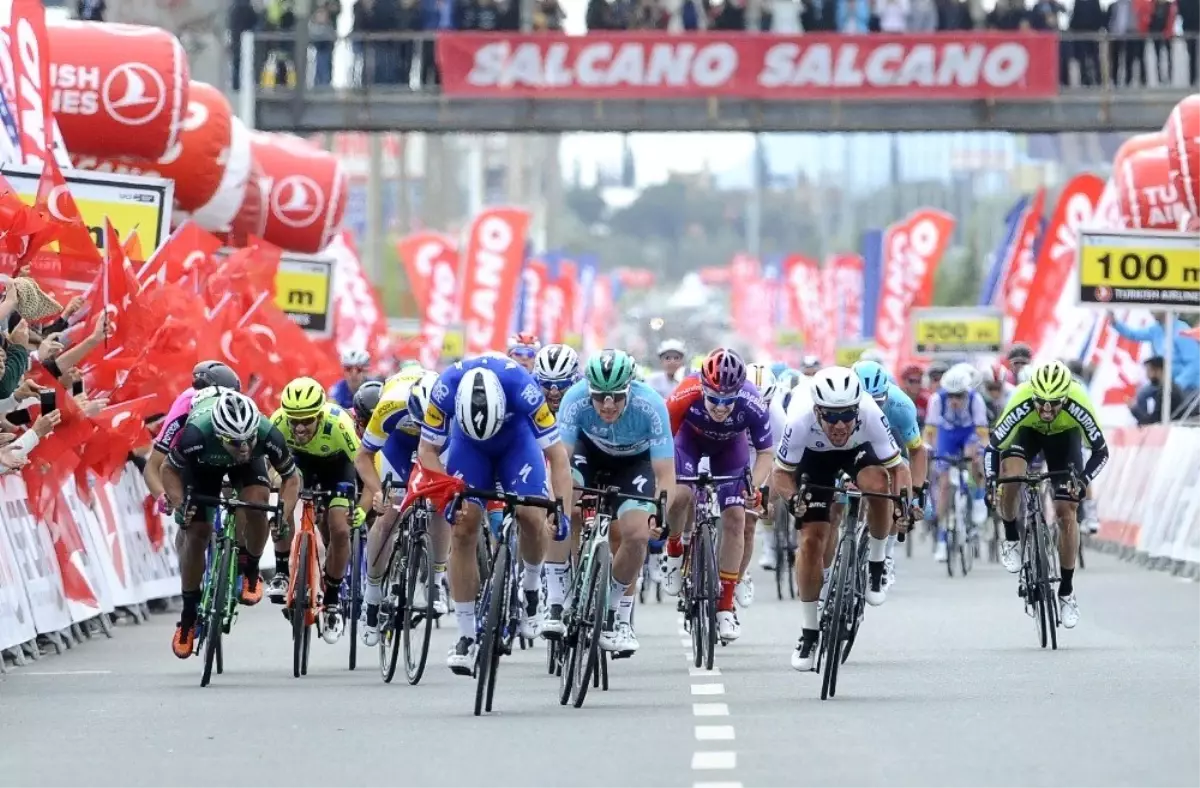 Tur 2019\'da Çanakkale-Edremit Etabının Galibi Fabio Jakobsen