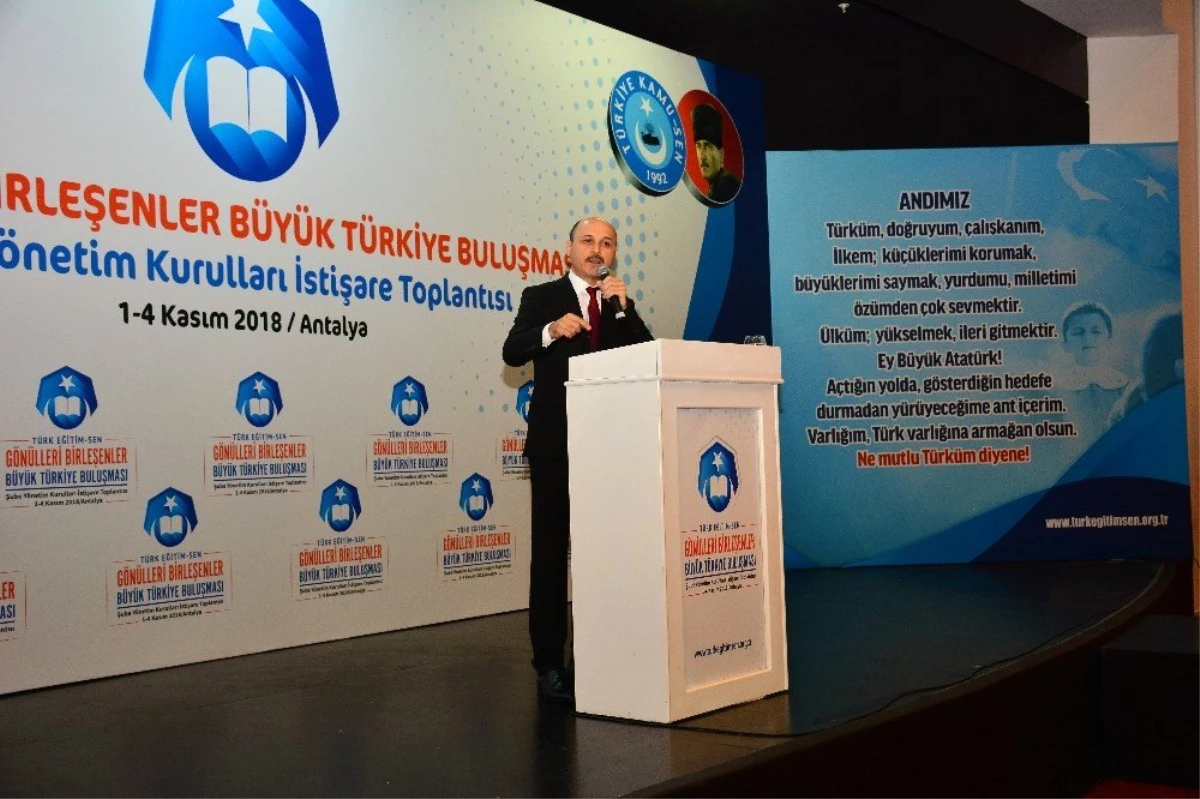 Türk Eğitim-Sen Genel Başkanı Geylan: "Sayın Cumhurbaşkanı\'nın Açıklaması ile İş Güvencesi...