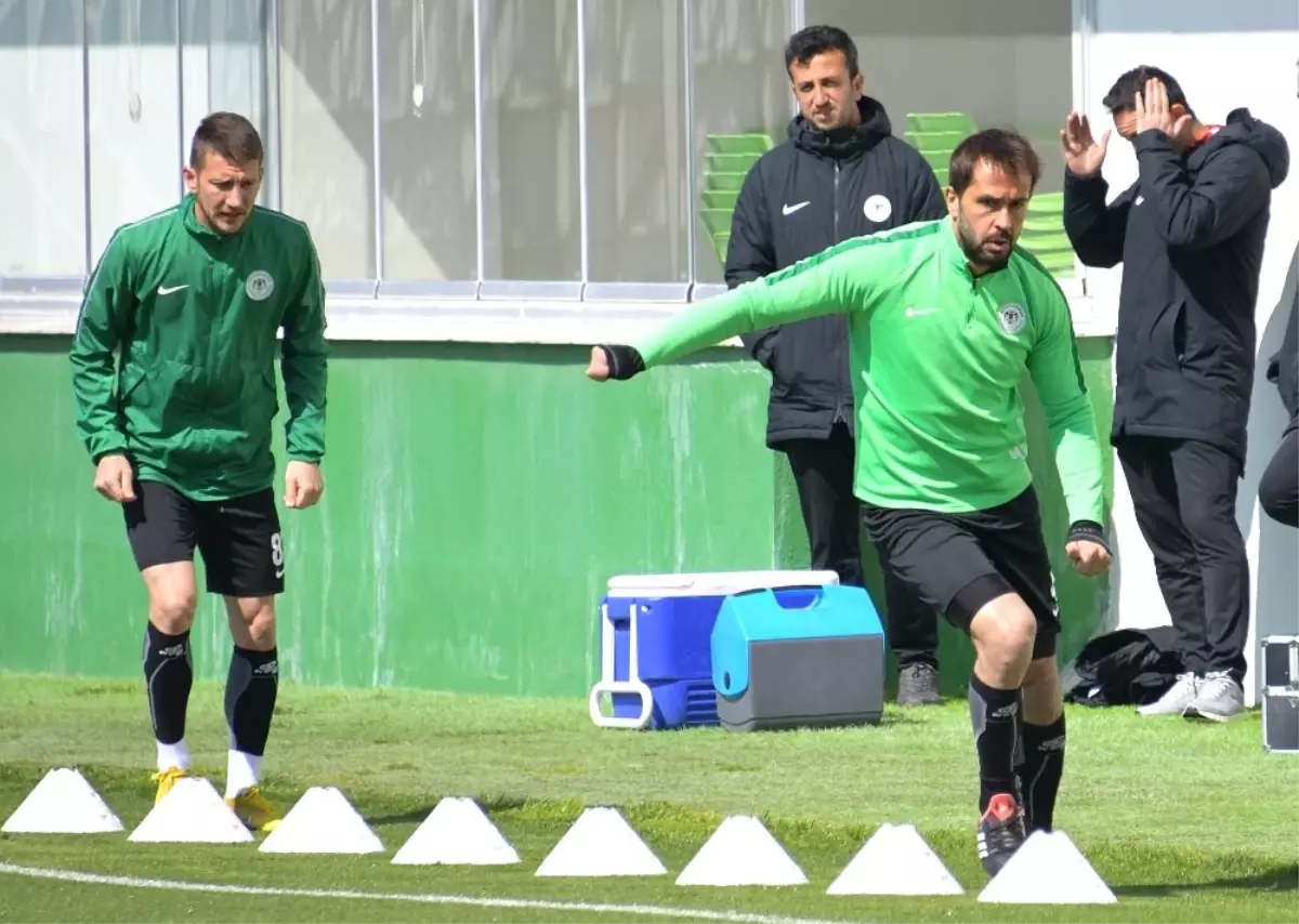 A.konyaspor\'da Mke Ankaragücü Mesaisi Sürüyor