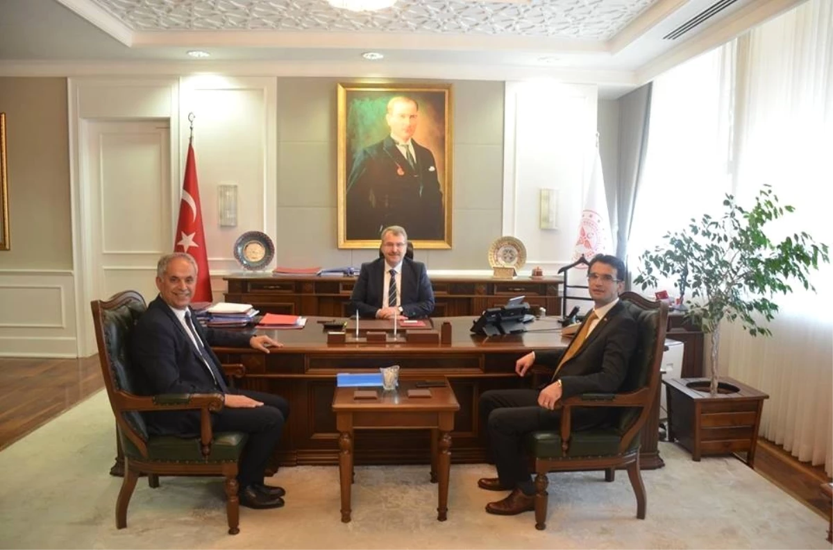 Başkan Yaman\'ın Ankara Temasları