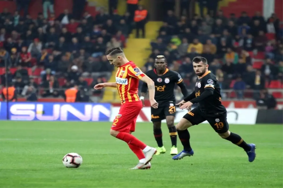 Galatasaray ile Kayserispor 46. Randevuda