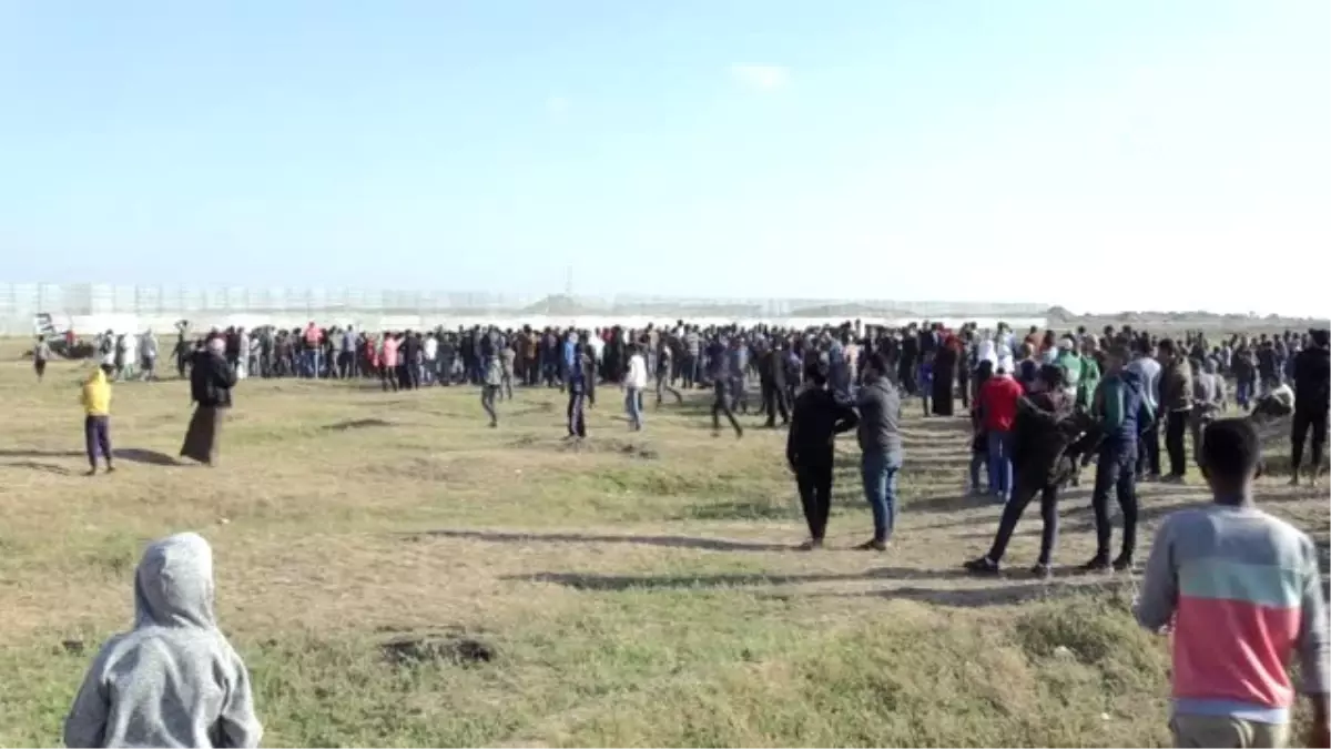 İsrail Askerleri Gazze Sınırında 20 Filistinliyi Yaraladı - Gazze