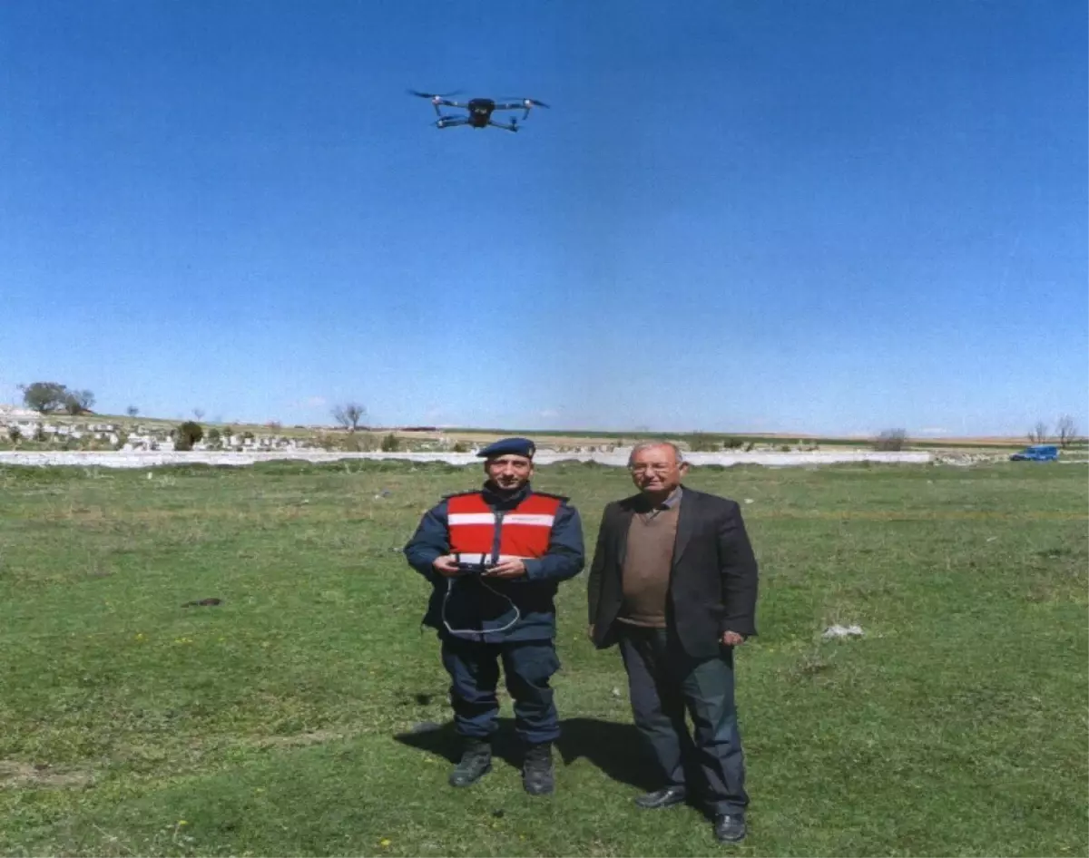 Kaybolan Büyükbaş Hayvanlar Drone ile Bulundu