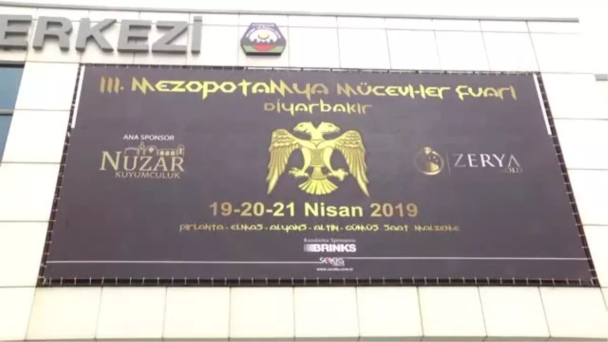 Mezopotamya Mücevher Fuarı" Kapılarını Açtı