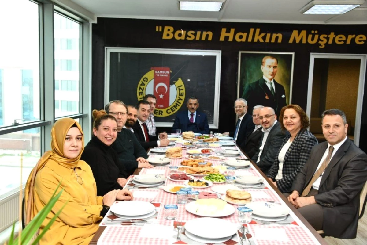 Vali Kaymak\'tan Basına Teşekkür