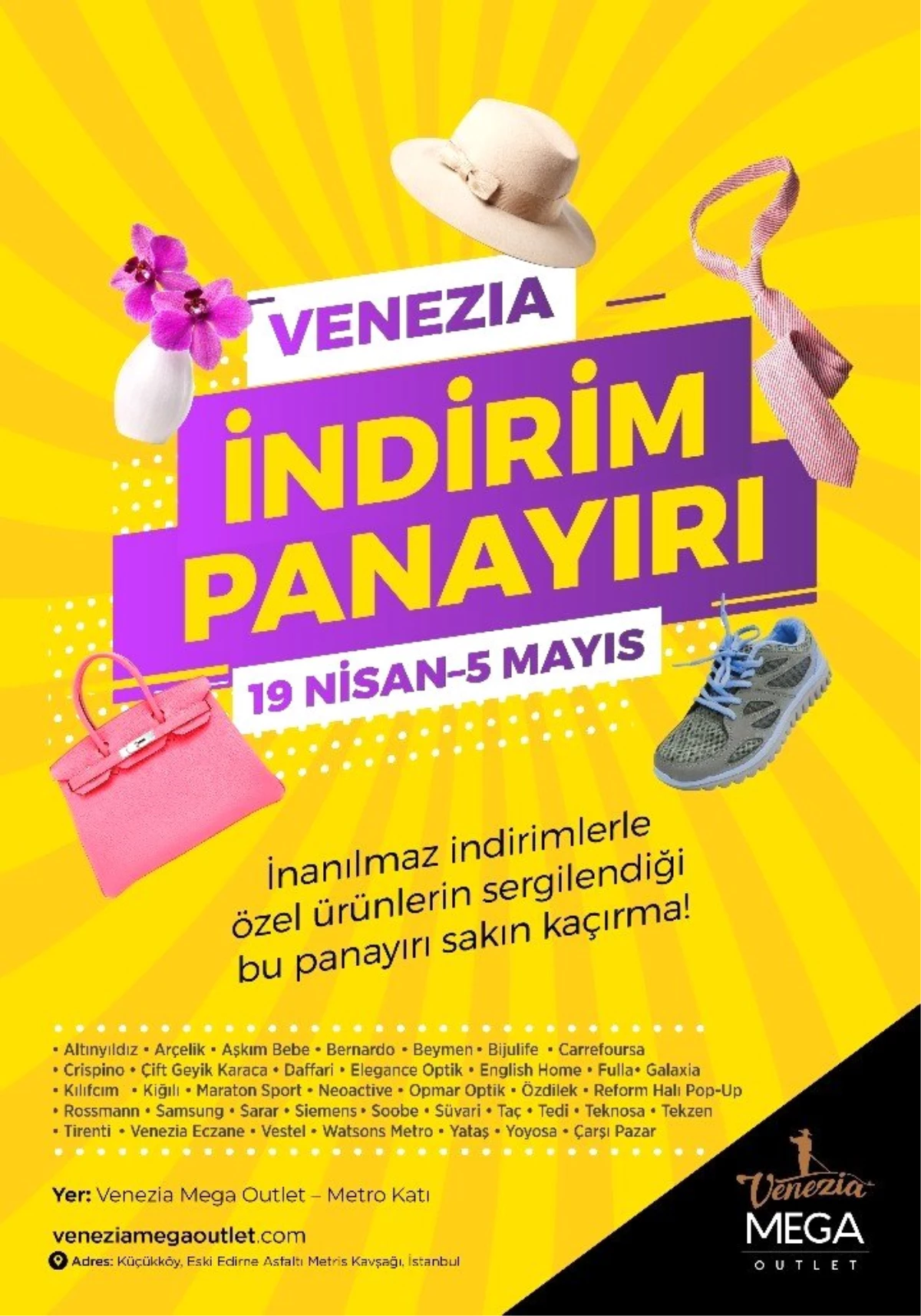 Venezia Mega Outlet\'te İndirim Panayırı