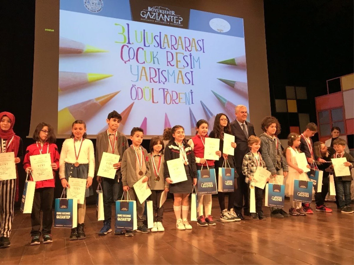 31. Uluslararası Çocuk Resim Yarışması Ödülleri Verildi