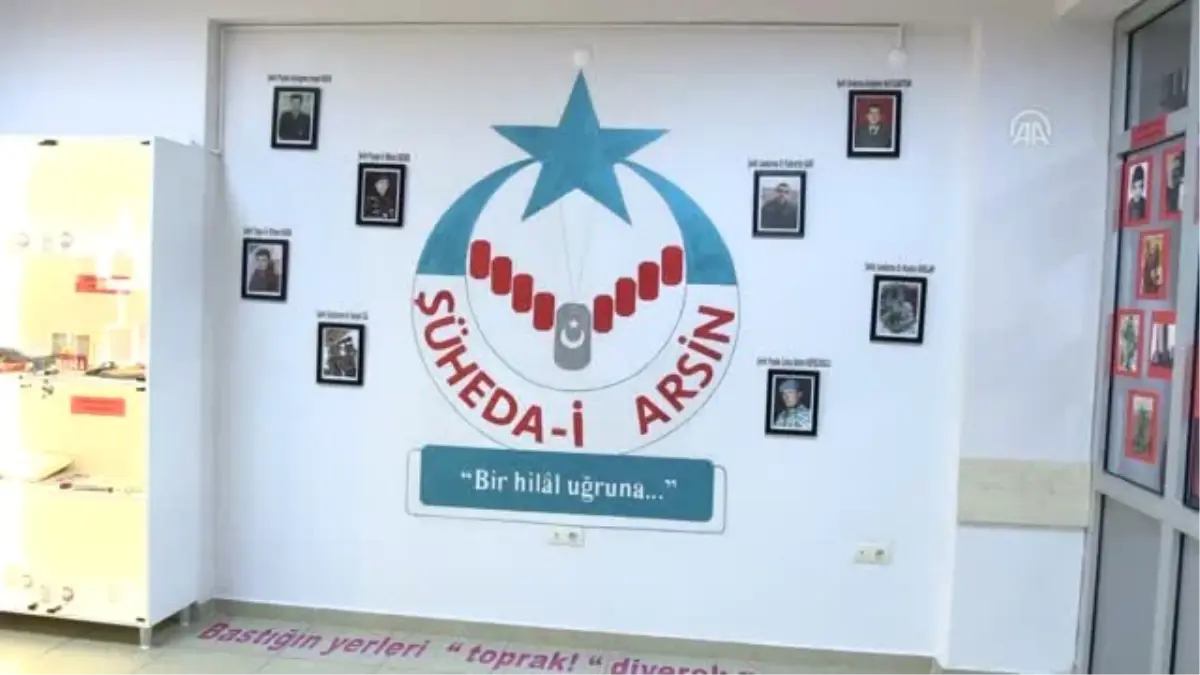 Arsinli Şehitlerin Eşyalarıyla Okulda Müze Oluşturdular