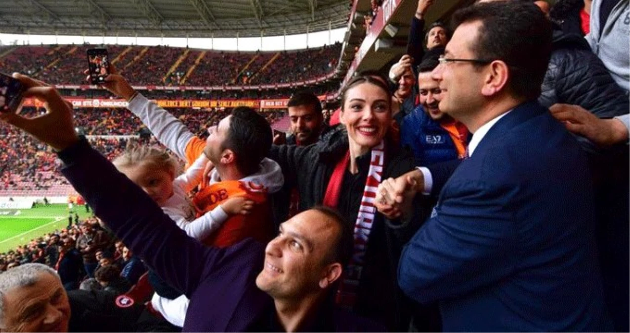 Ekrem İmamoğlu, Galatasaray-Kayserispor Maçını Statta İzledi