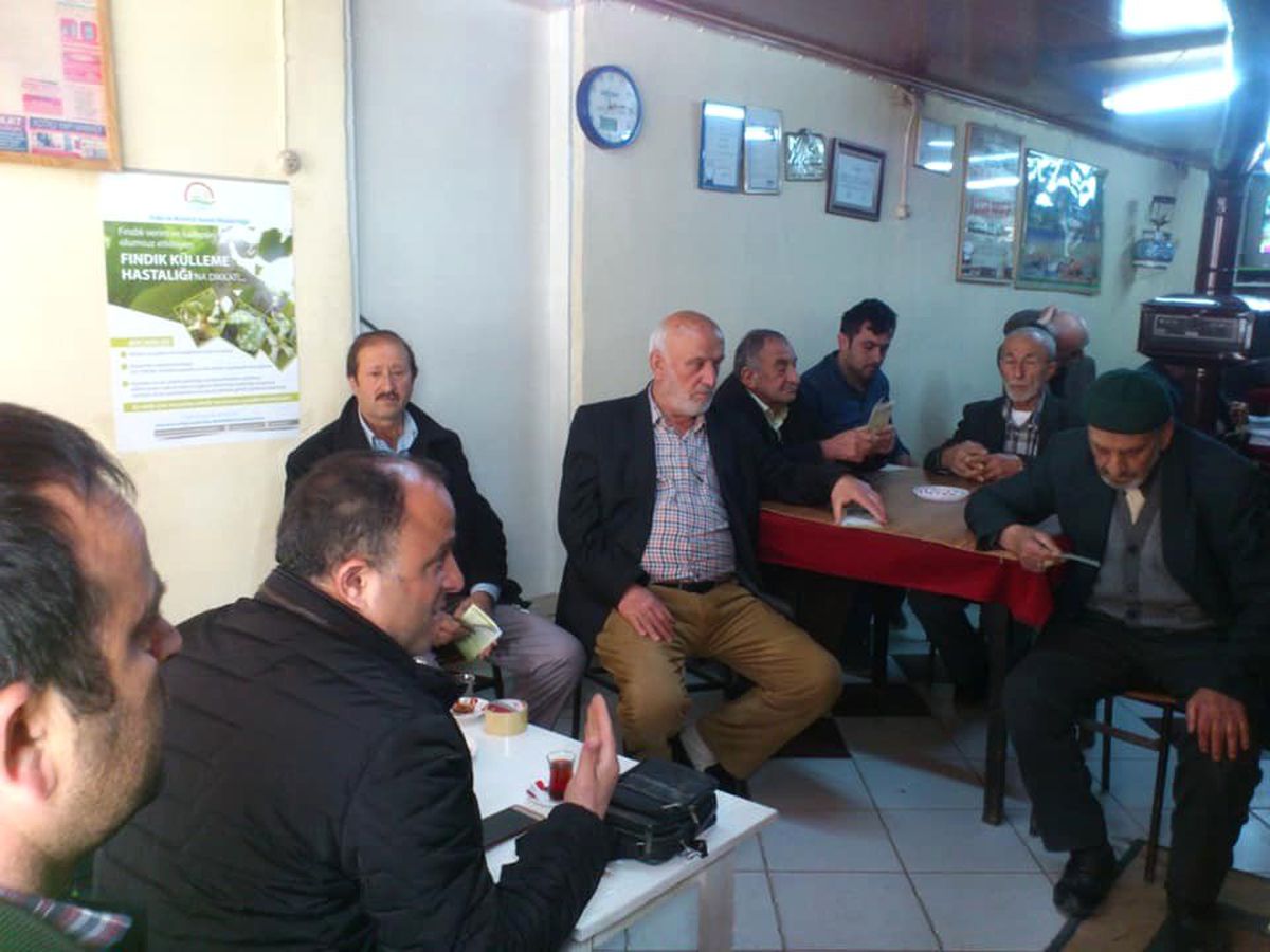 Fındık Üreticileri Bilgilendiriliyor