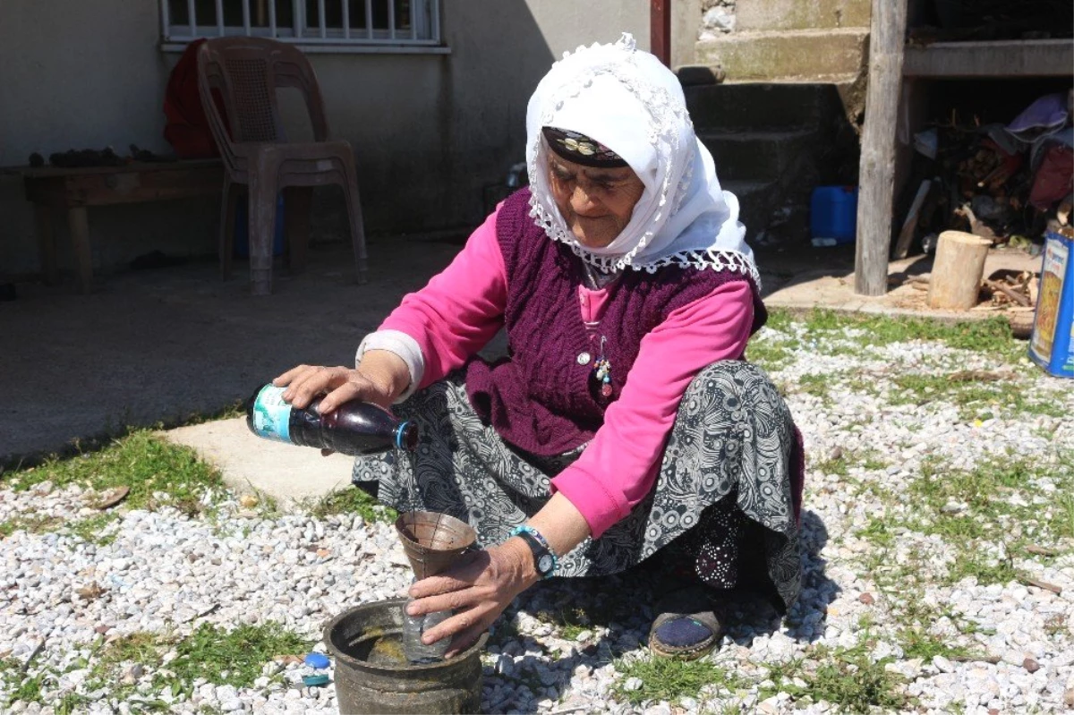 Köyde Katran Üreten Tek Kişi! Kilosunu 200 Liradan Satıyor