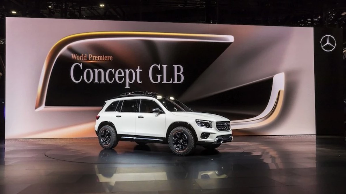 Mercedes-Benz Concept Glb Dünya Tanıtımını Çin\'de Yapıyor