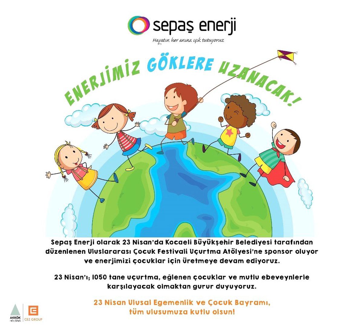 Sepaş Enerji, Uçurtma Atölyesinde Çocukları Bekliyor