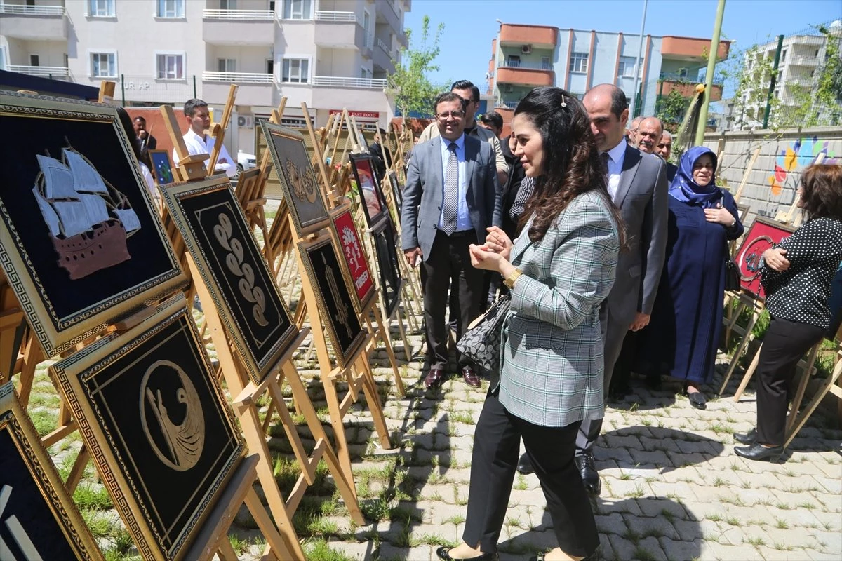 Silopi Türgev Kız Yurdunda Sergi