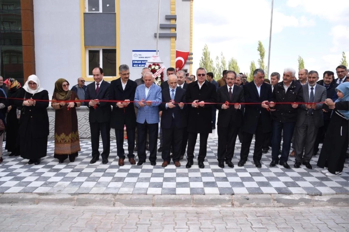 Vali Ahmet Deniz, Soma\'da Kur\'an Kursu Açılışına Katıldı
