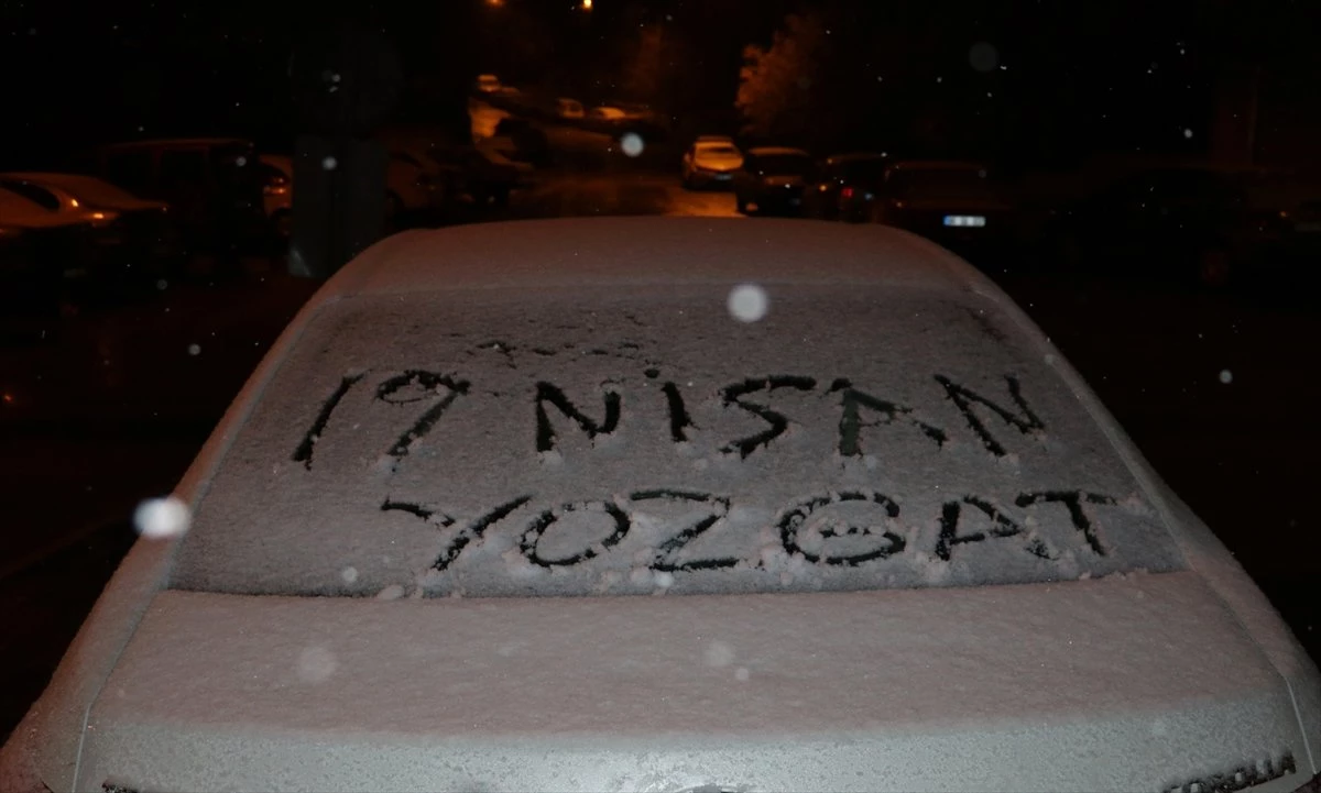 Yozgat\'ta Kar Yağışı