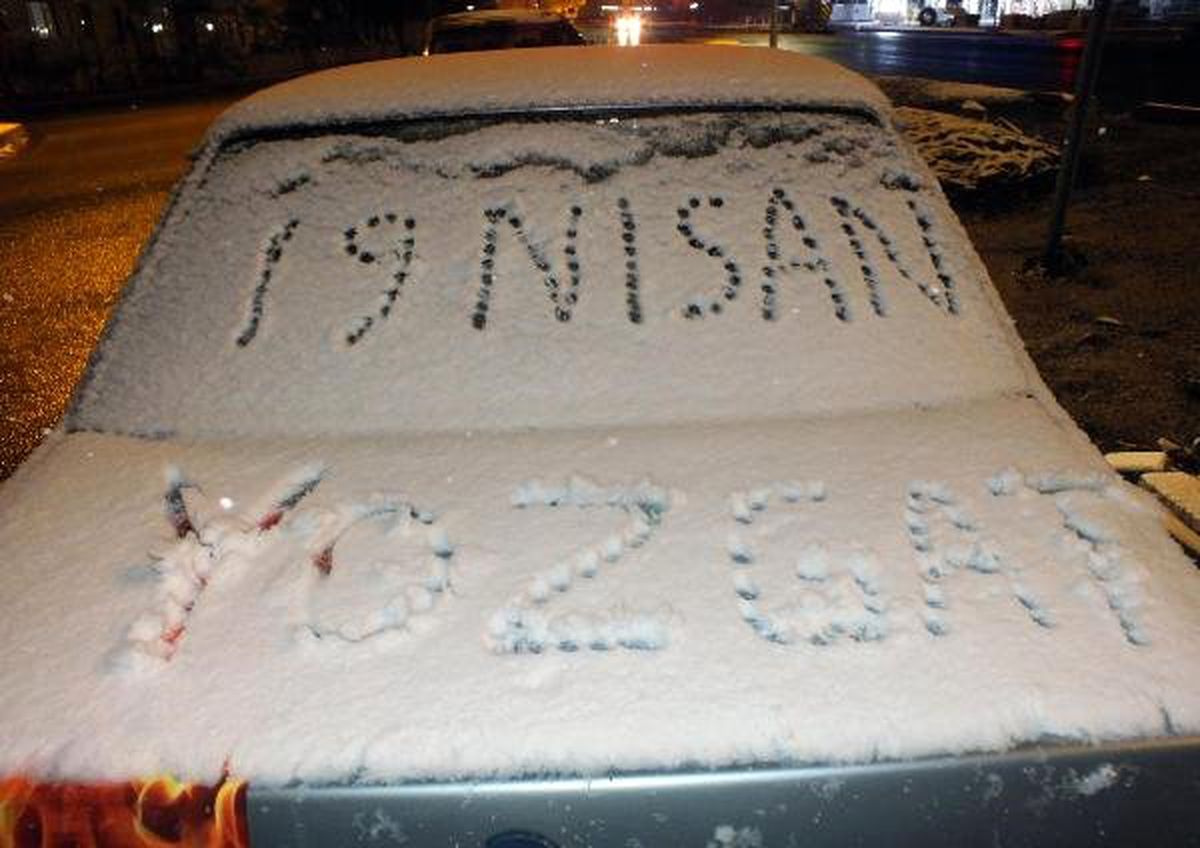 Yozgat\'ta \'Kar\' Yağışı