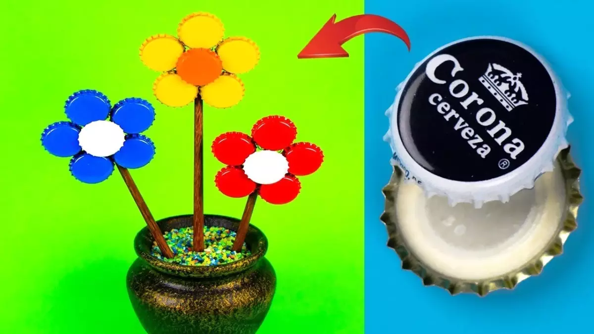 12 Awesome Ideas Wıth Bottle Cap & Dıy