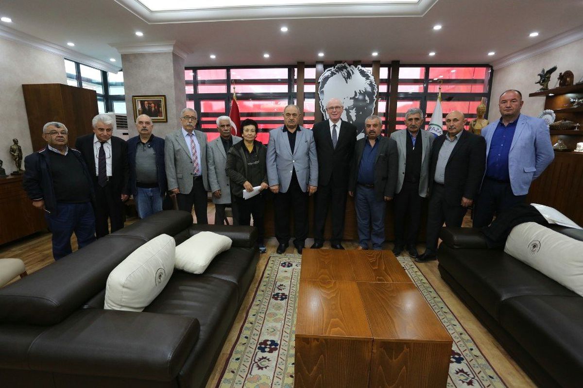 Başkan Kurt, Eskişehir Hacı Bektaş Veli Anadolu Kültür Vakfı ile Buluştu