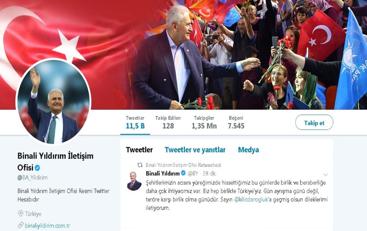 Binali Yıldırım\'dan Kılıçdaroğlu\'na Saldırıya Tepki