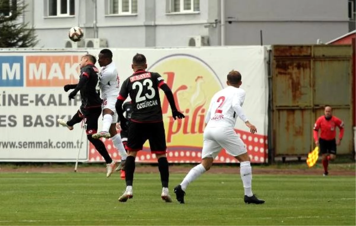 Boluspor - Gazişehir Gaziantep: 1-0