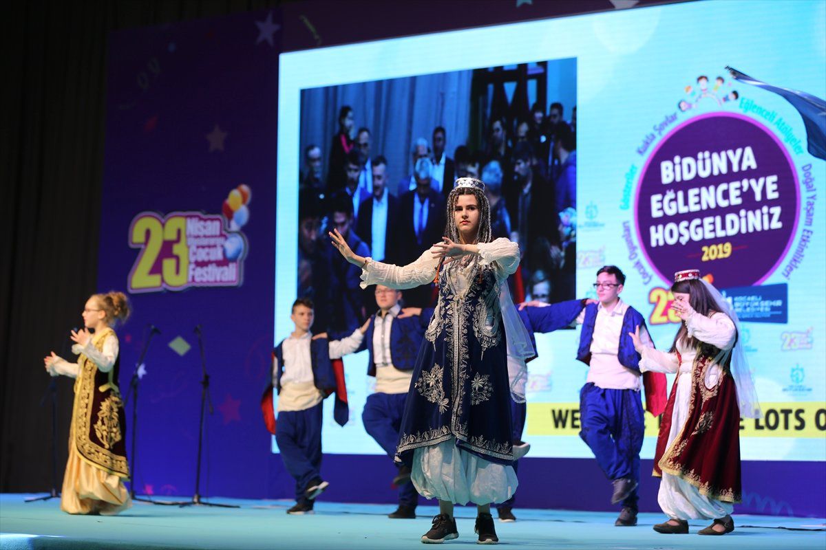Dünya Çocukları Festivalde Buluştu