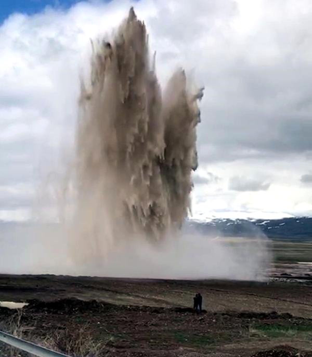 Erzurum\'da Su Borusu Patladı, Şehir Susuz Kaldı