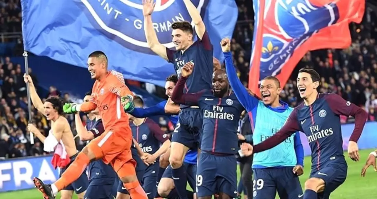 Fransa Liginde Paris Saint Germain Şampiyonluğunu İlan Etti