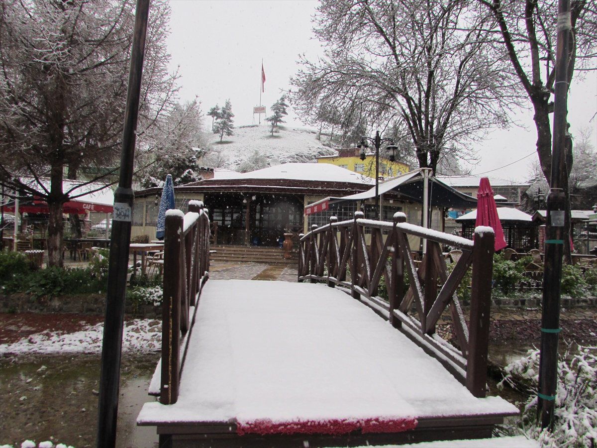 Samsun\'da Kar Yağışı