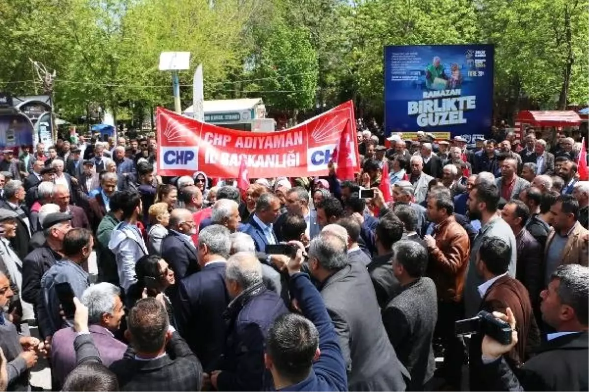 Adıyaman\'da CHP Üyelerinden Saldırı Tepkisi